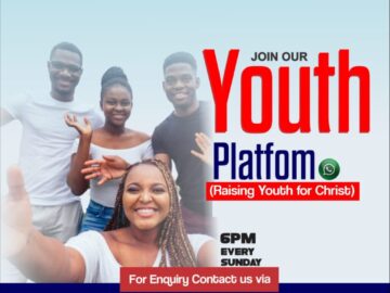 We invite youth to join the WWOV Youth platform every Sunday @6pm for an awesome fellowship with the Holy Spirit